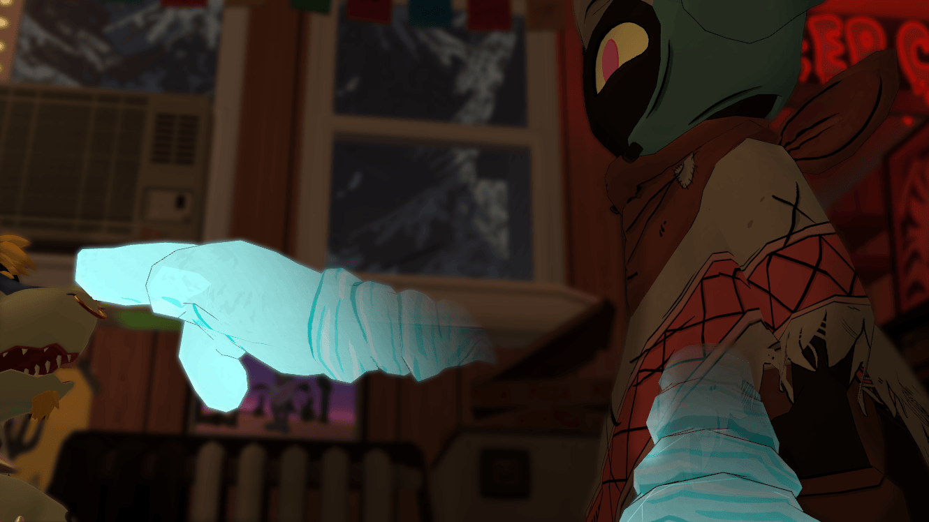 Get booped, nerd